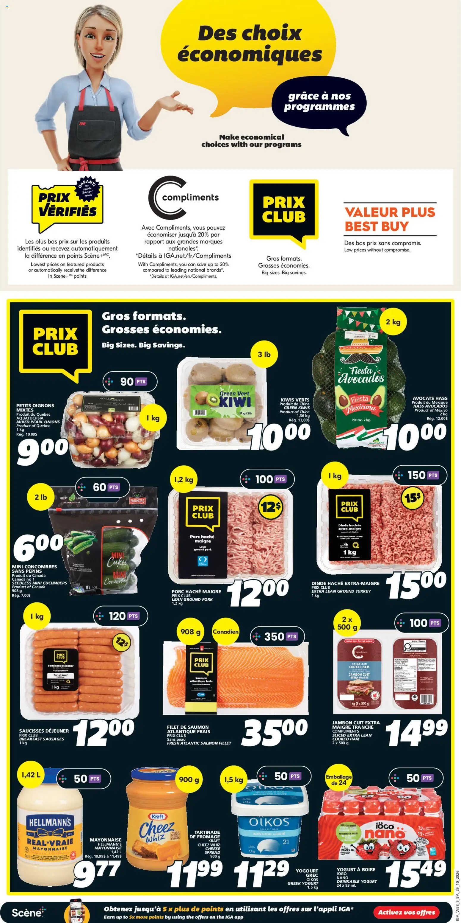 IGA flyer valid from Oct 29, 2026 | Page: 14