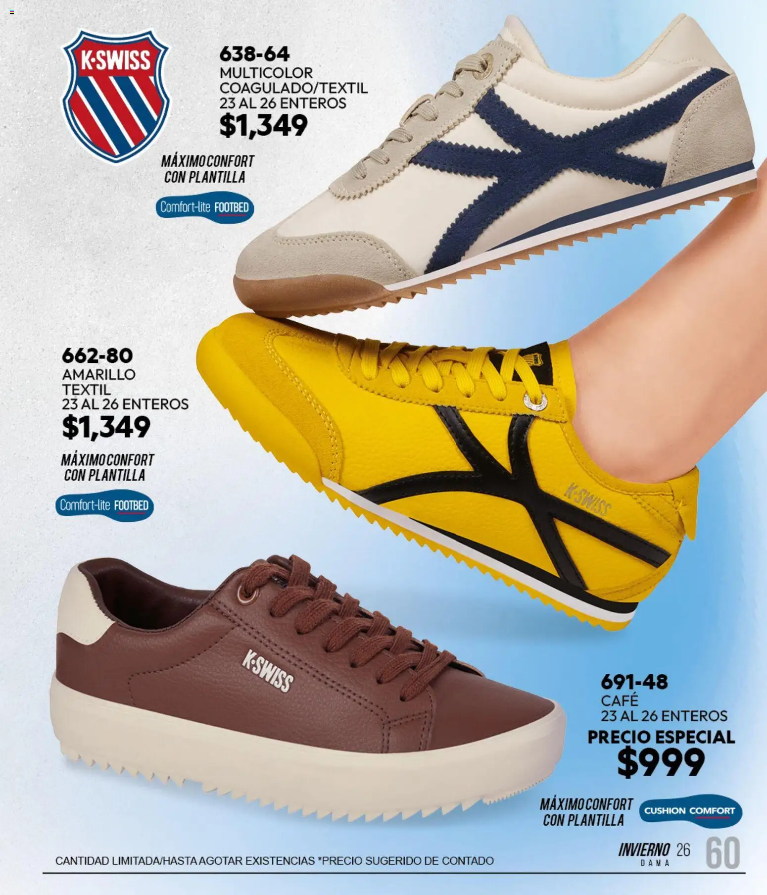 Nuevas ofertas de Cklass válidas en toda la República Mexicana desde el 11/09/2026. ¡Encuentra las mejores ofertas en Cklass catálogo Sportbrands Dama Invierno! | Página: 73 | Productos: Café