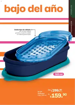 Vista previa de Tupperware catálogo, nuevo folleto de la tienda, válido en México a partir del 10/08/2026 | Página: 37 | Productos: Rallador