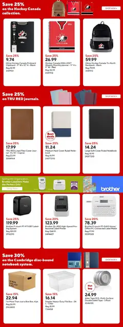 Preview of Staples weekly flyer / circulaire from shop Staples valid from 08.05.2026 | Page: 13