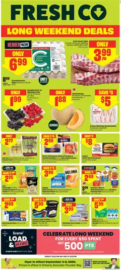 Preview of FreshCo weekly flyer / circulaire from shop FreshCo valid from Sep 3, 2026