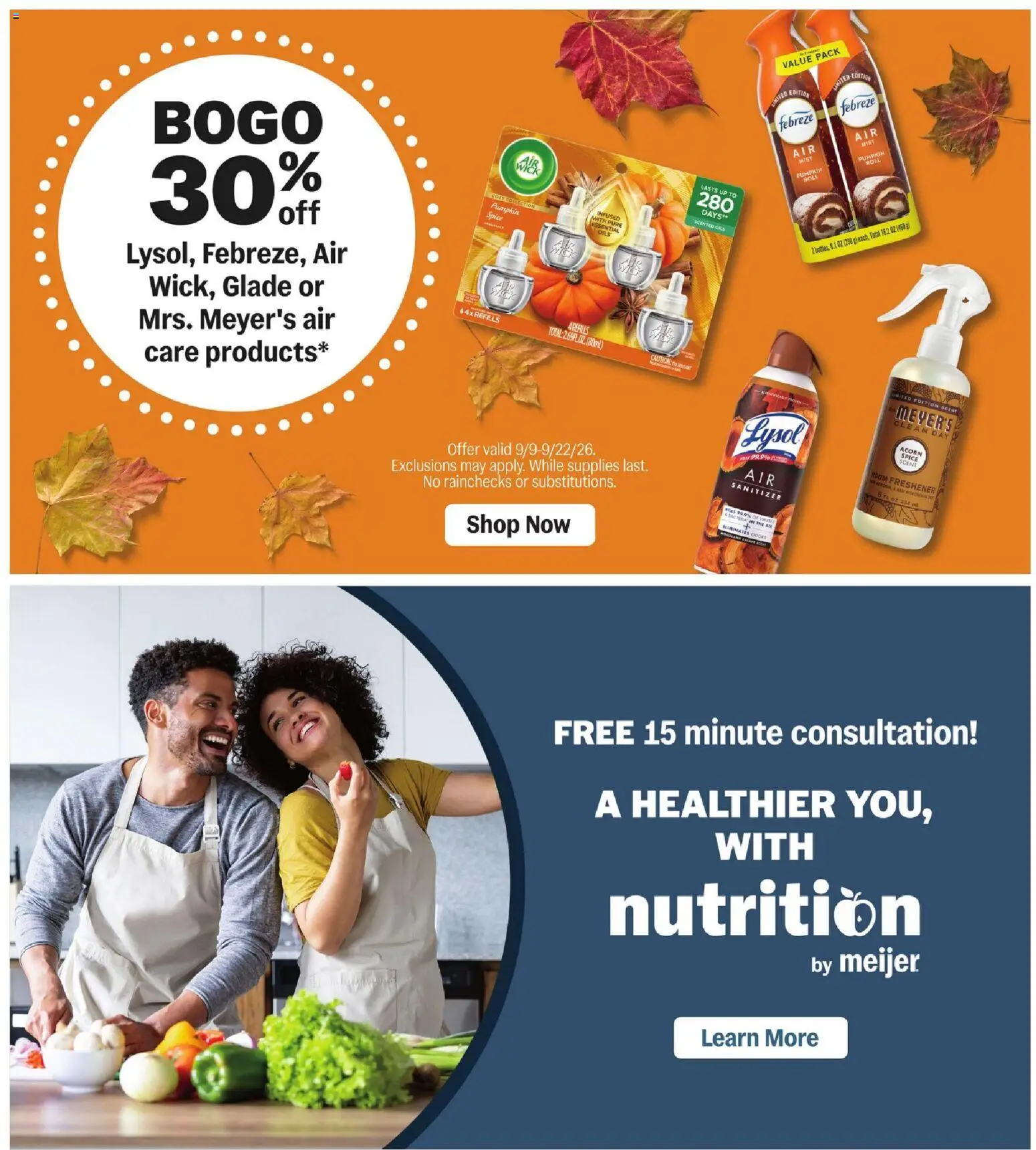 Meijer Weekly Ad - valid from 09/09/2026 | Page: 35 | Products: Pumpkin