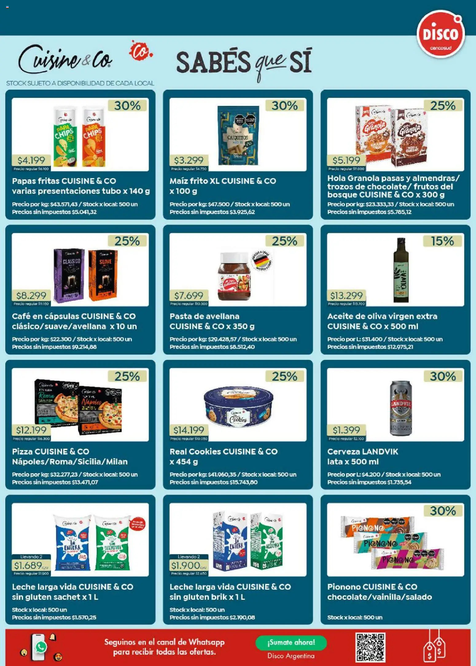 Disco - FOLLETO ESPECIAL MARCAS PROPIAS │ válido desde el 28/10/2026 | Página: 6