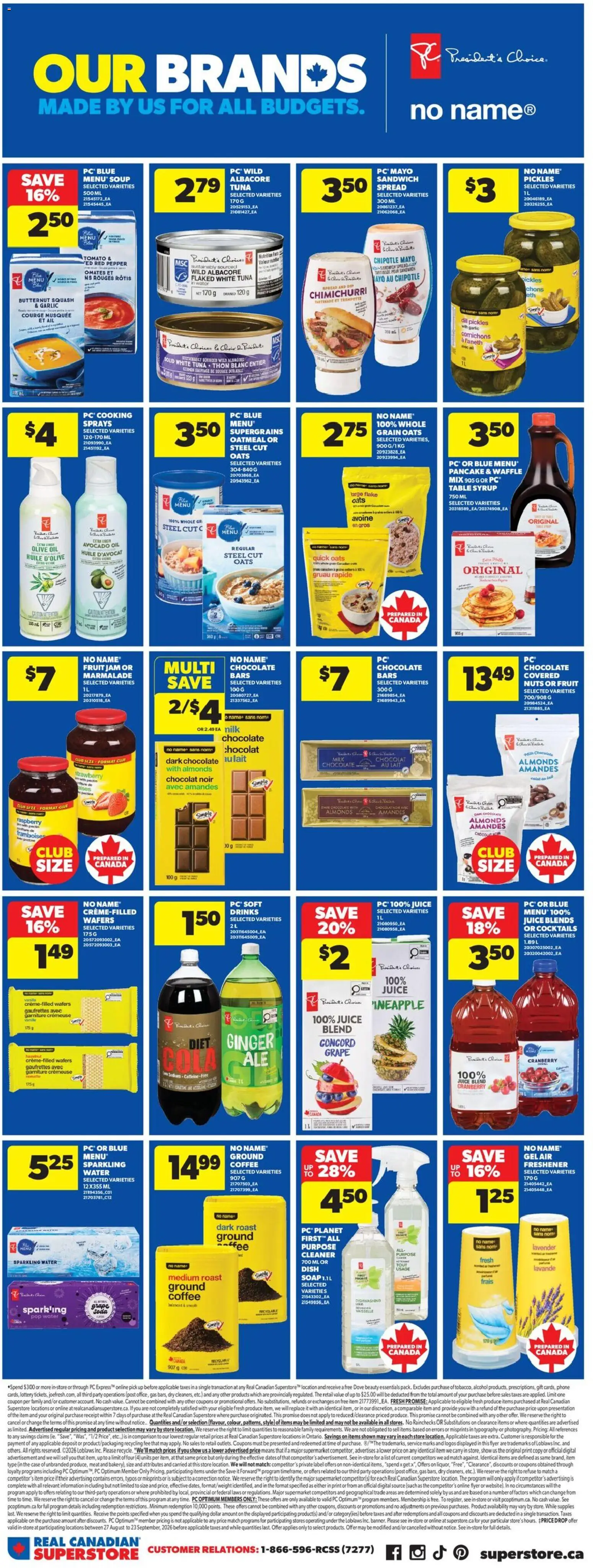 Real Canadian Superstore flyer valid from Sep 17, 2026 | Page: 15