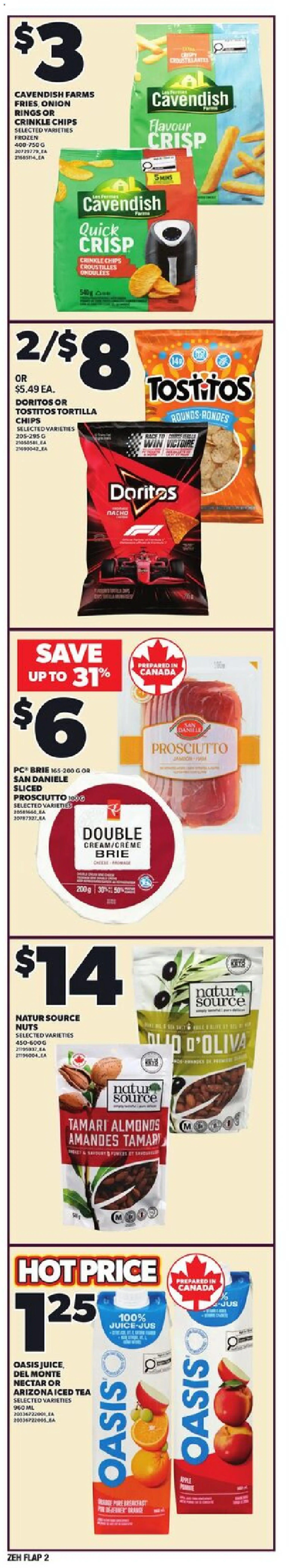 Zehrs flyer valid from 28.05.2026 | Page: 2 | Products: Tea, Chips, Nuts, Juice