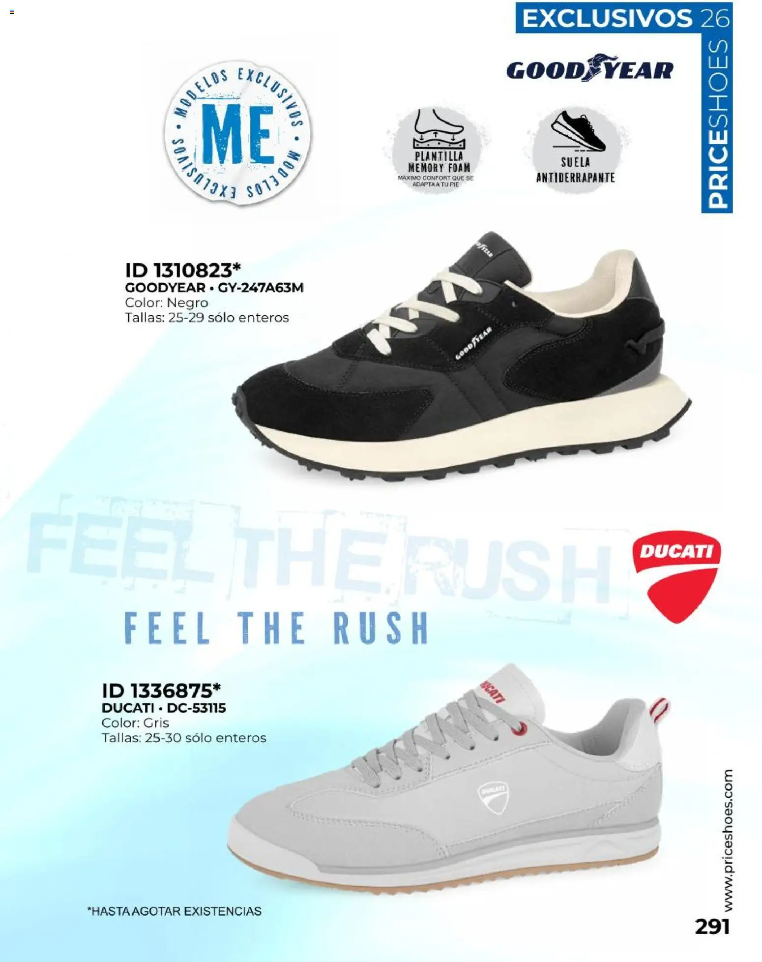 Nuevas ofertas de Price Shoes válidas en toda la República Mexicana desde el 01/10/2026. ¡Encuentra las mejores ofertas en Price Shoes catálogo Exclusivos! | Página: 291