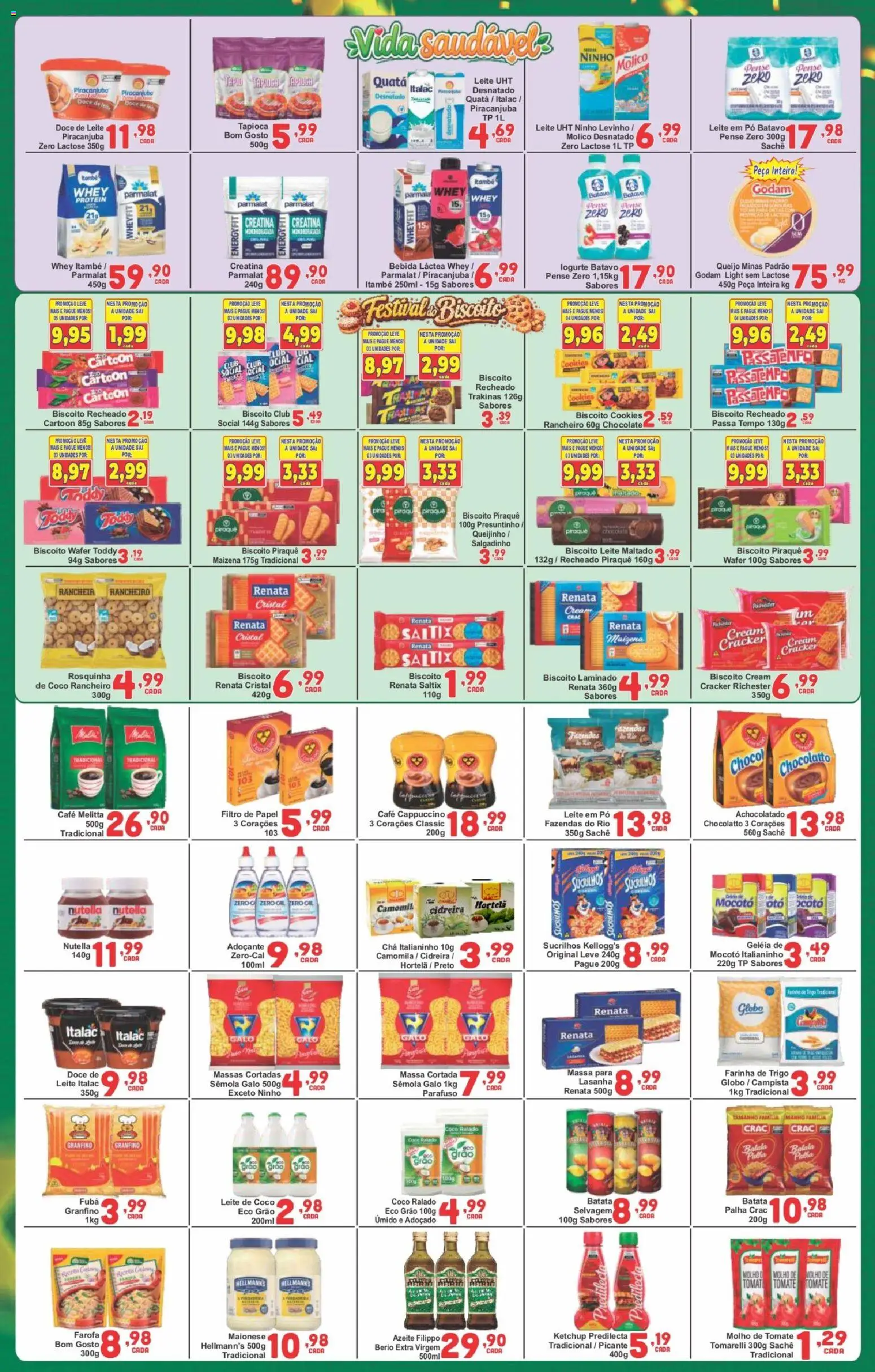 Rede Super Compras Folheto - válido de 08.06.2026 | Página: 2 | Produtos: Pó, Café, Rosquinha, Doce de leite
