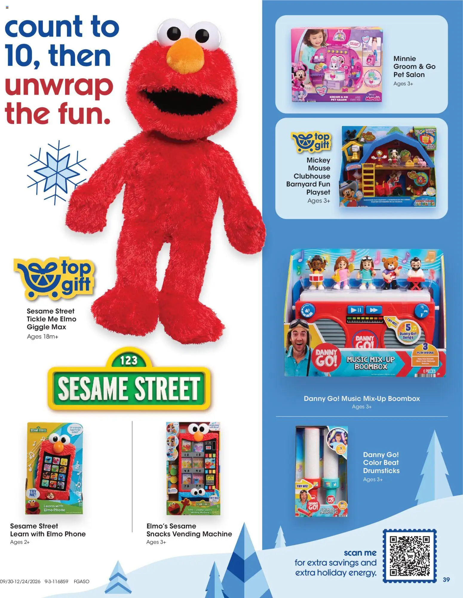 Fred Meyer Extra Ad - valid from 09/30/2026 | Page: 39 | Products: Sesame, Drumsticks, Snacks, Mouse