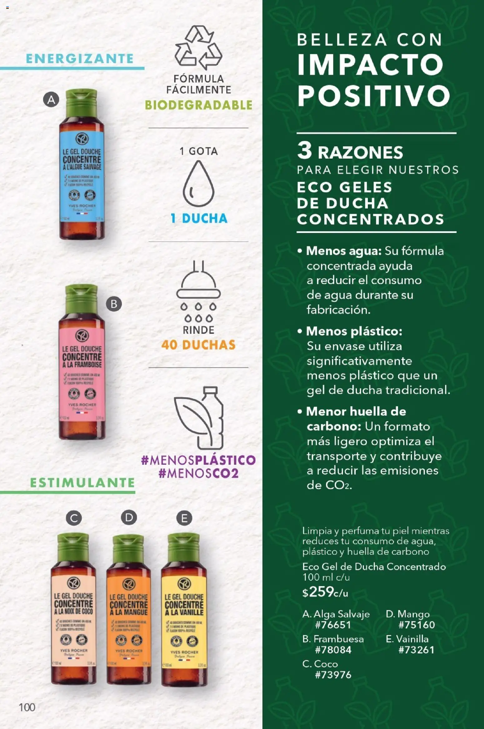 Nuevas ofertas de Yves Rocher válidas en toda la República Mexicana desde el 18/11/2026. ¡Encuentra las mejores ofertas en Yves Rocher campaña 16 2026! | Página: 104