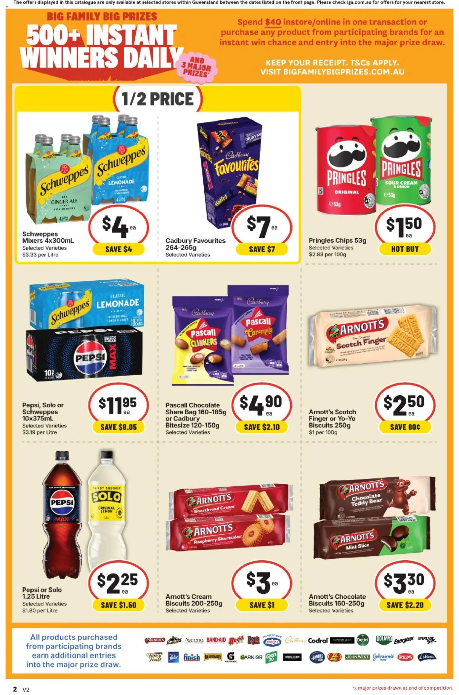 IGA catalogue - valid from 22/07/2026 | Page: 2 | Products: Ginger, Sour cream, Cream, Bag