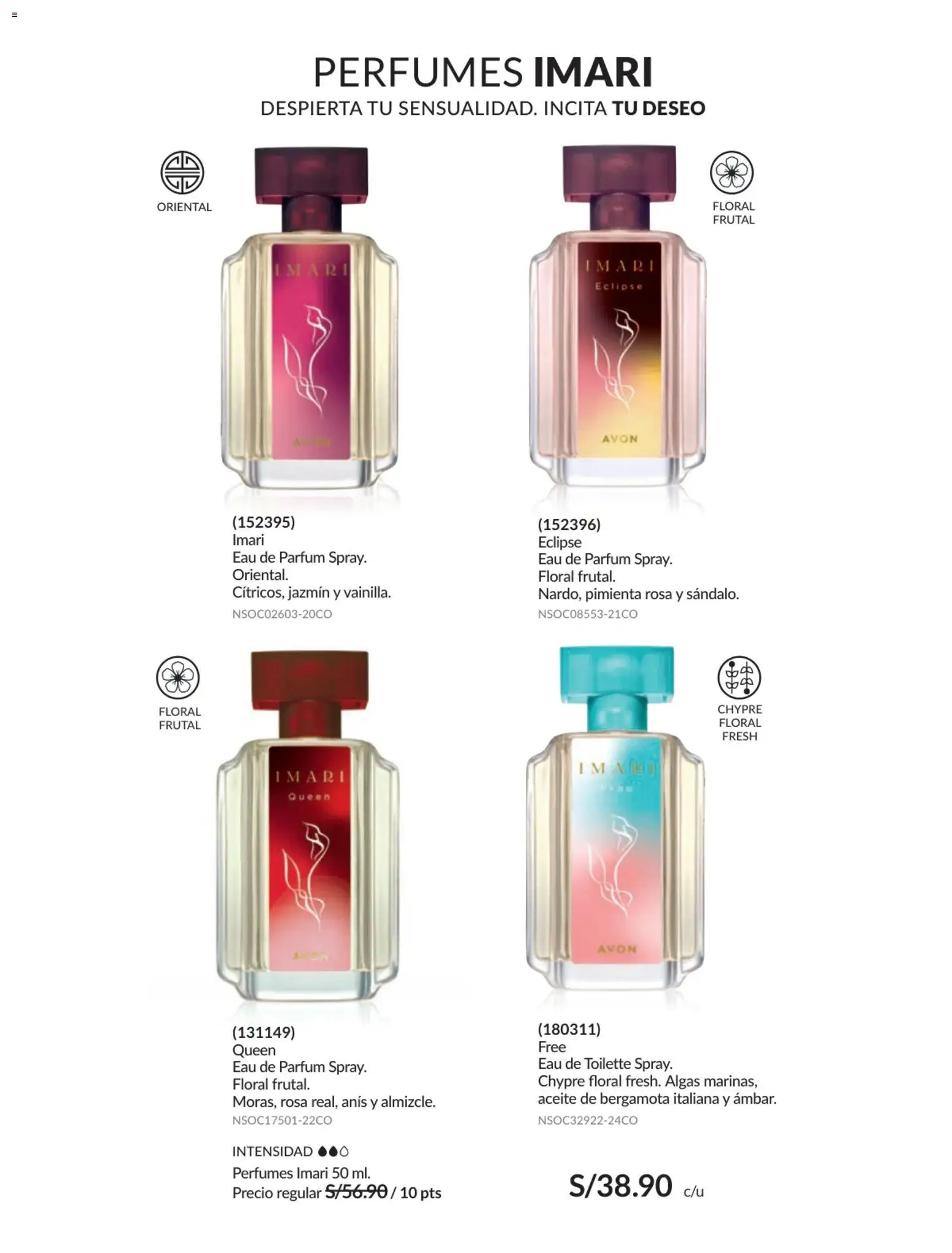 Catálogo Avon válido desde 17.06.2026 | Página: 75 | Productos: Aceite, EAU de Toilette