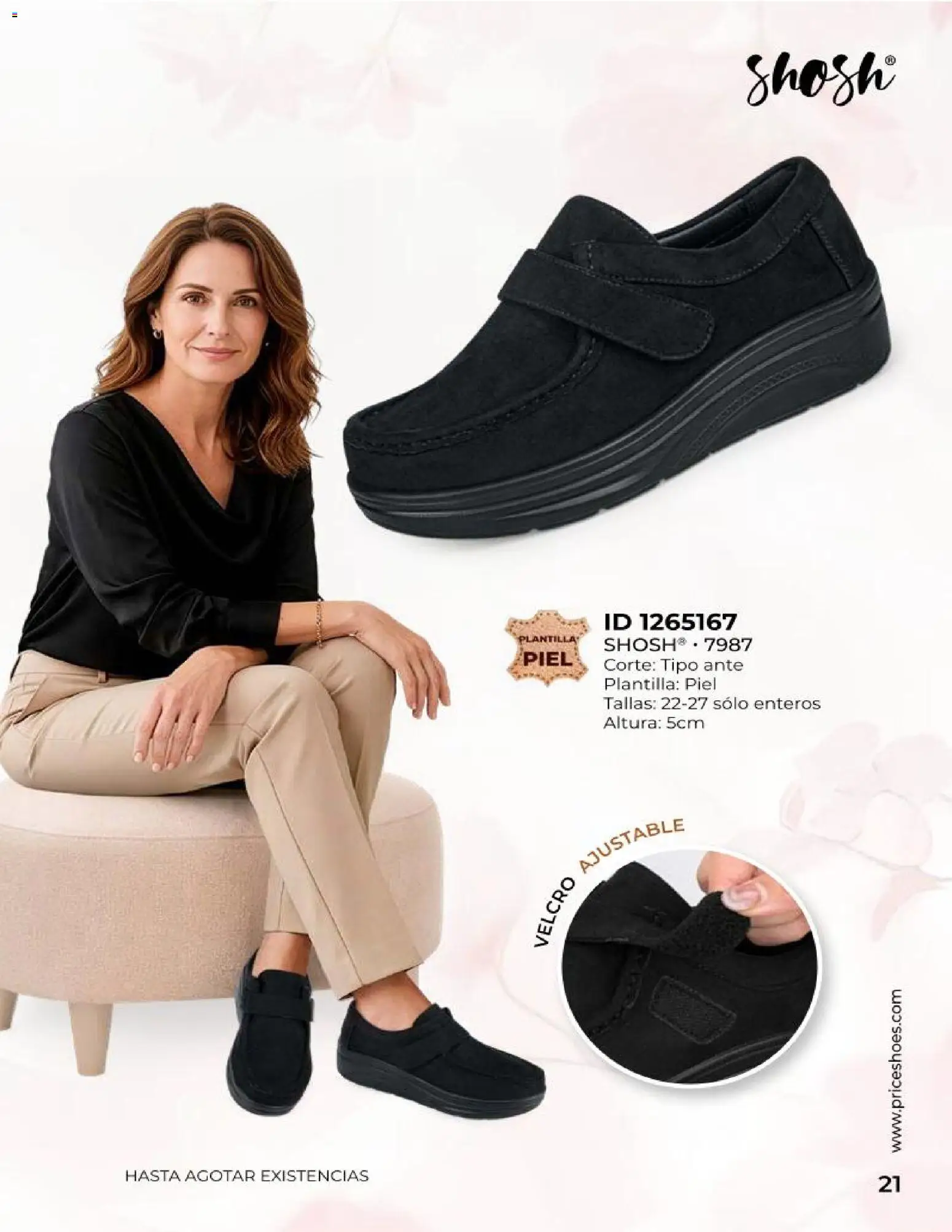 Nuevas ofertas de Price Shoes válidas en toda la República Mexicana desde el 23.04.2026. ¡Encuentra las mejores ofertas en Price Shoes catálogo Especial Confort! | Página: 21