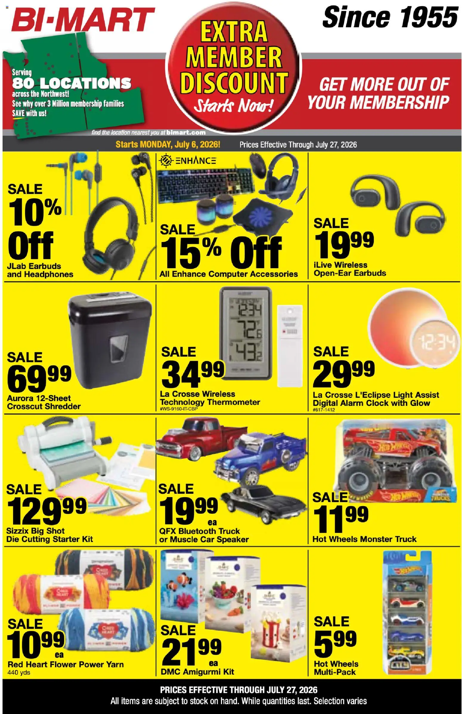 Bi-Mart Extra Member Discount - valid from 07/06/2026 | Page: 6