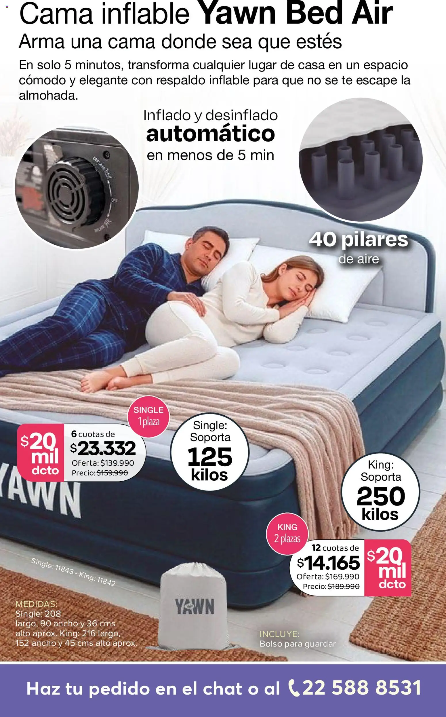A3D Ofertas │ válido desde el 01.09.2026 | Página: 21 | Productos: Inflable, Cama, Té, Bolso