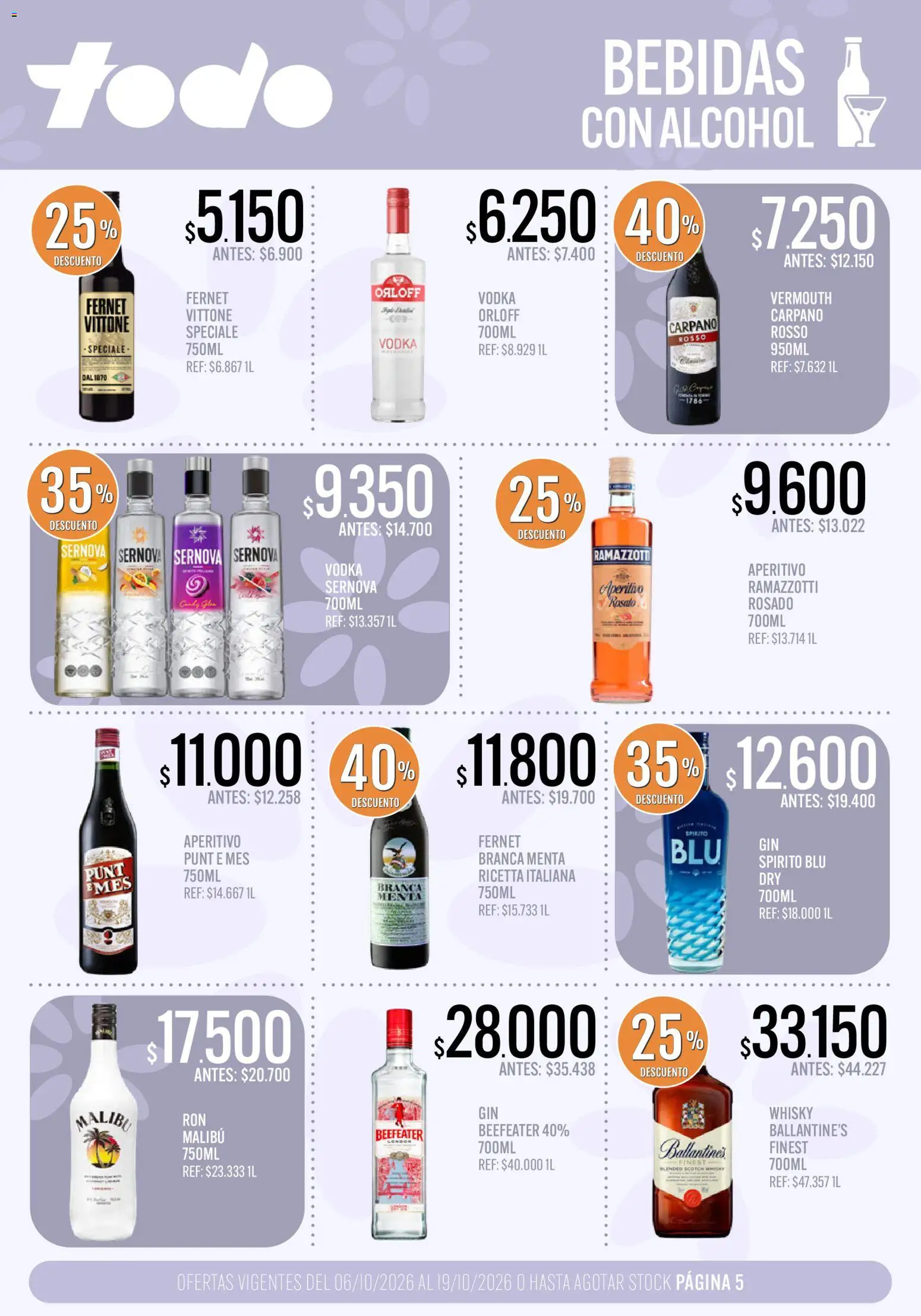 Supermercados TODO catálogo │ válido desde el 06/10/2026 | Página: 5