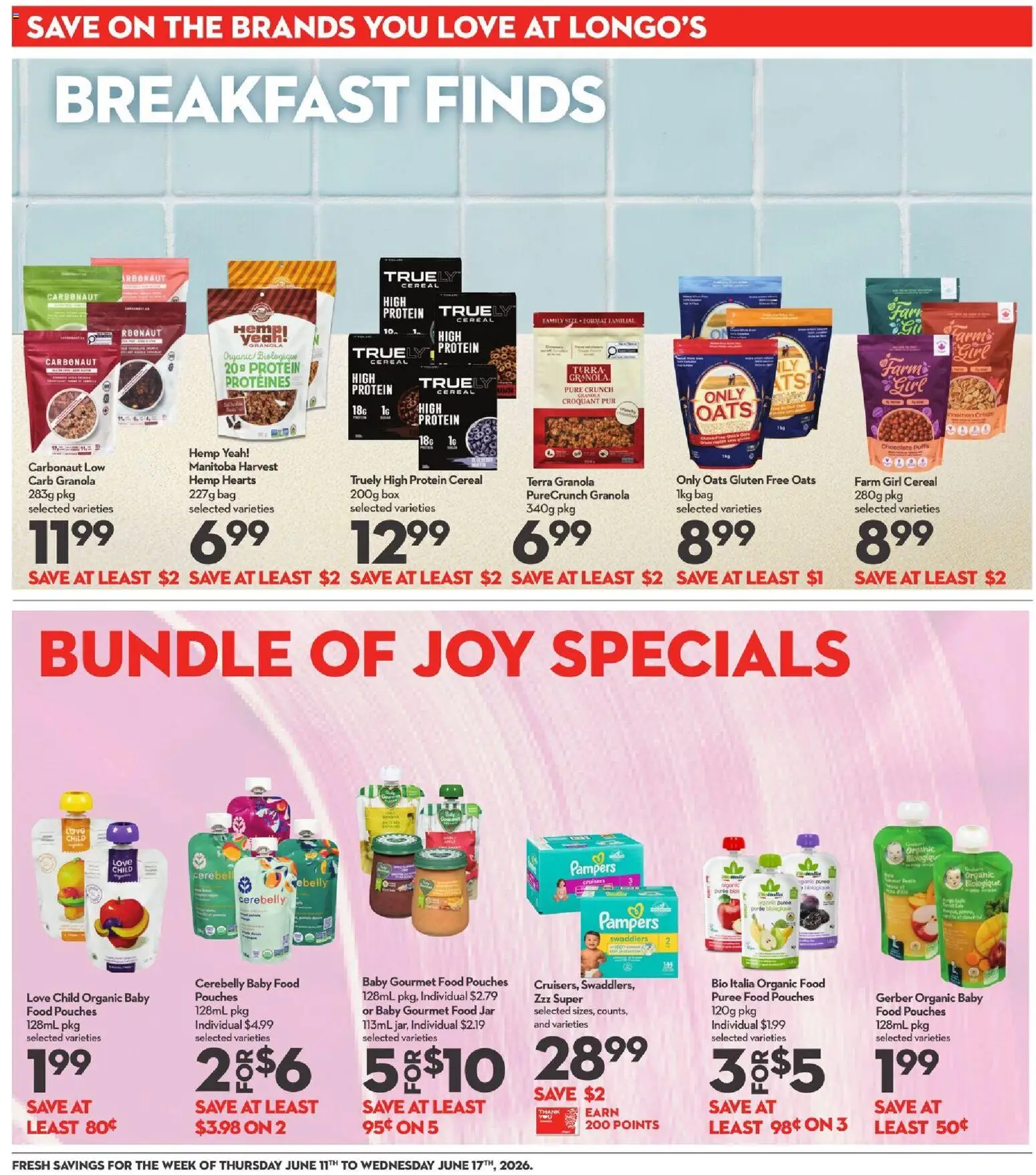 Longo's flyer valid from 11.06.2026 | Page: 16 | Products: Bag, Box, Chocolate