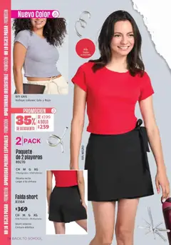Vista previa de Ilusión catálogo Otoño, nuevo folleto de la tienda, válido en México a partir del 01/07/2026 | Página: 26 | Productos: Falda, Short