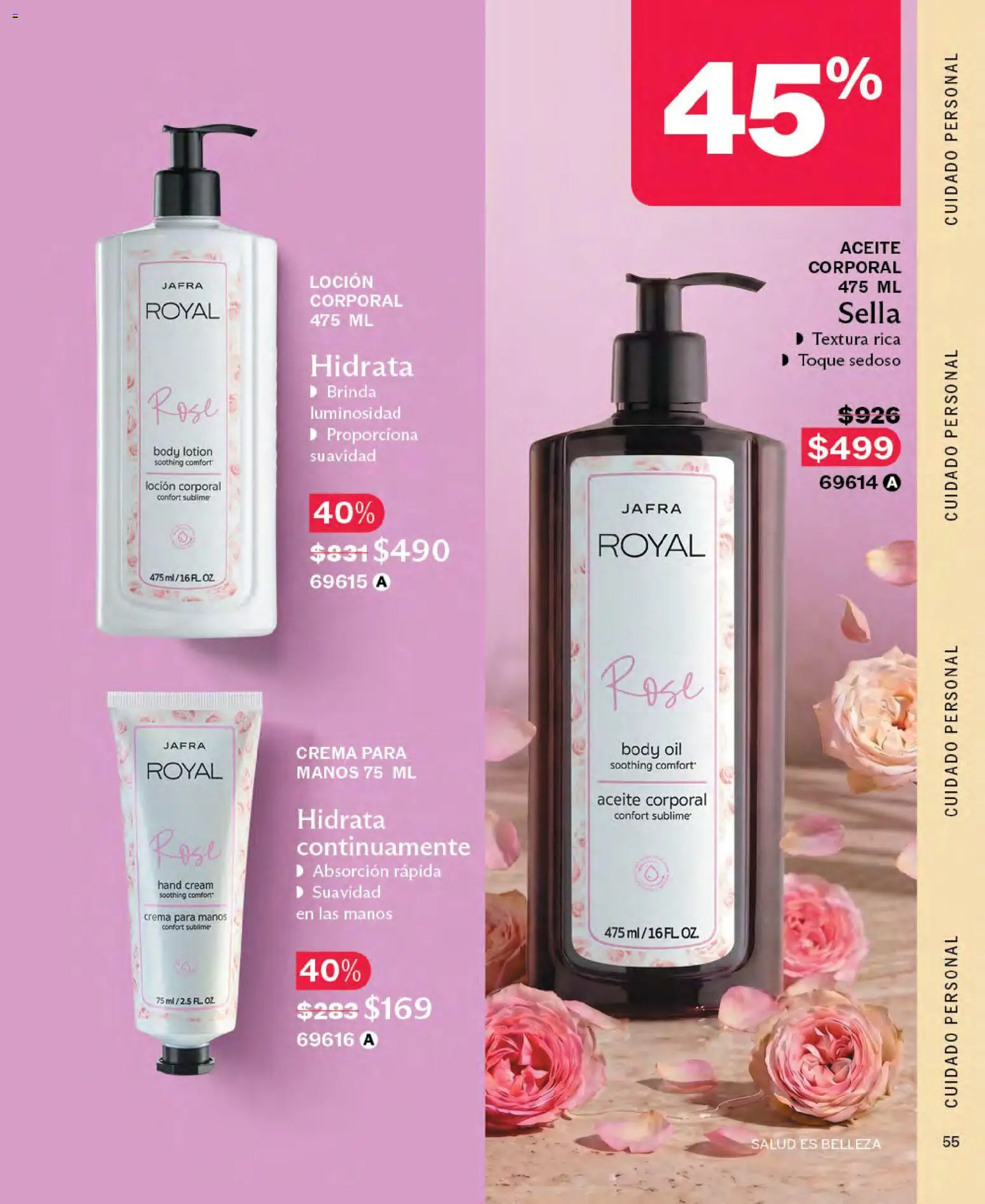 Nuevas ofertas de JAFRA válidas en toda la República Mexicana desde el 01/10/2026. ¡Encuentra las mejores ofertas en JAFRA catálogo! | Página: 55