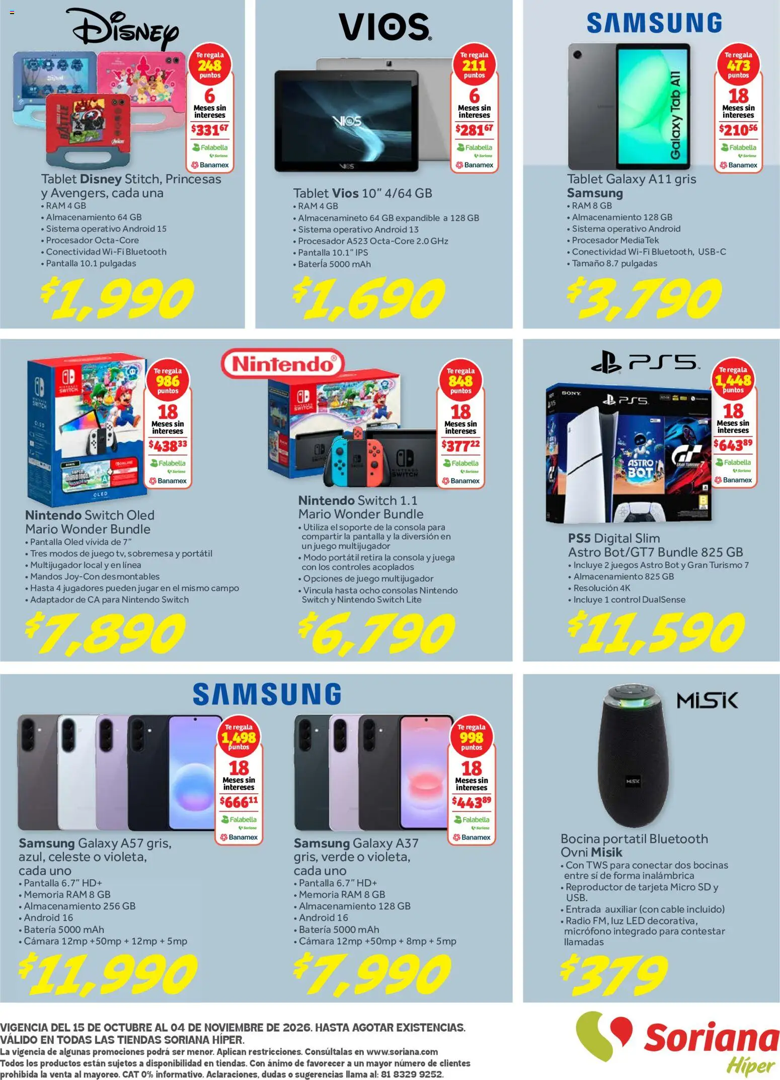 Nuevas ofertas de Soriana válidas en toda la República Mexicana desde el 15/10/2026. ¡Encuentra las mejores ofertas en Soriana folleto Reino de los Juguetes! | Página: 17