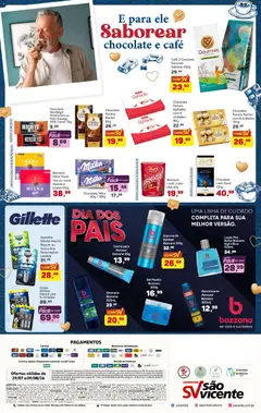 Supermercados São Vicente ofertas DIa dos Pais - Pré-Visualização do folheto da loja Supermercados São Vicente, válido de 29/07/2026 | Página: 4