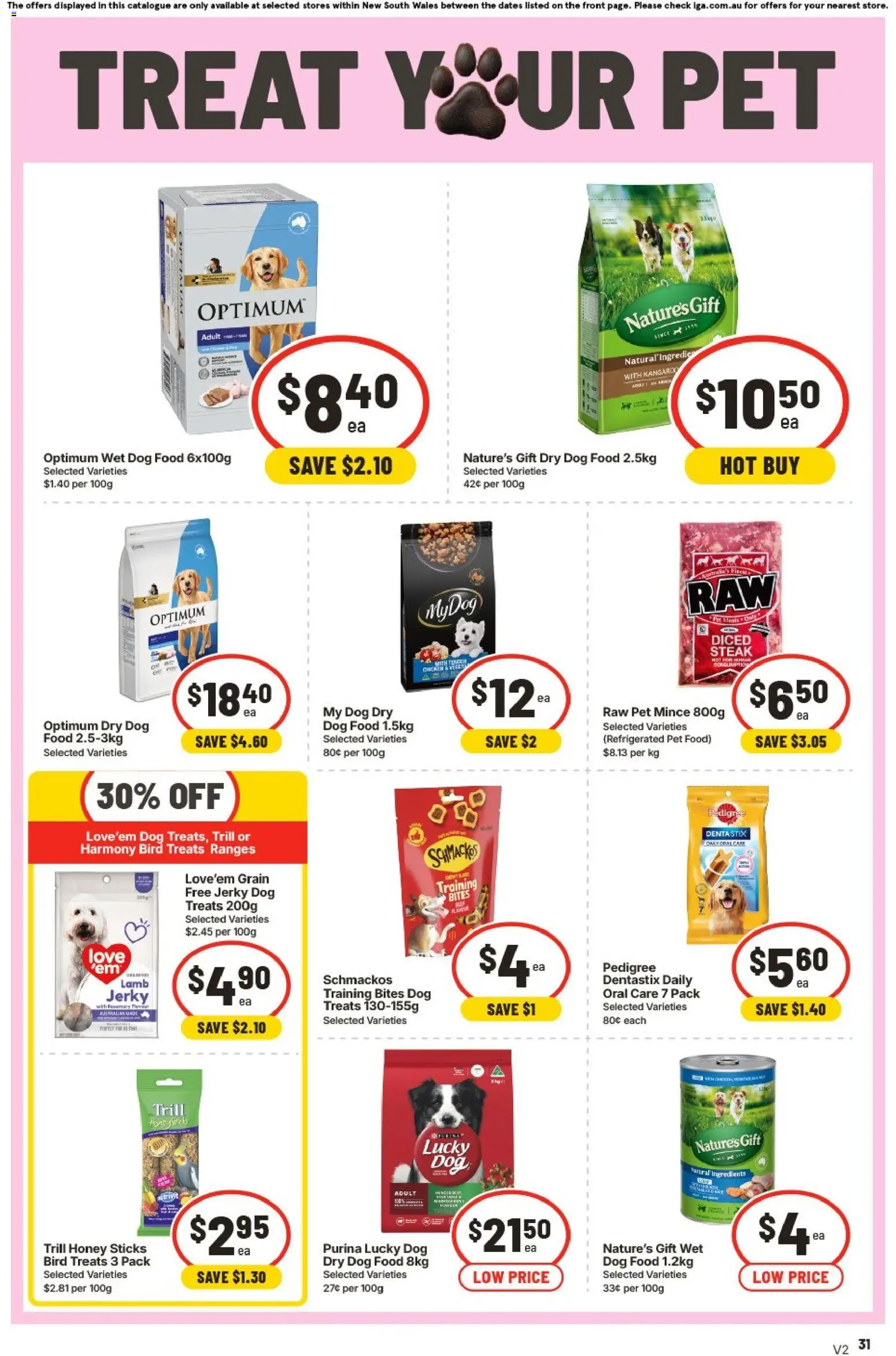 IGA catalogue - valid from 02/09/2026 | Page: 30 | Products: Ingredients, Honey, Lamb, Dog food