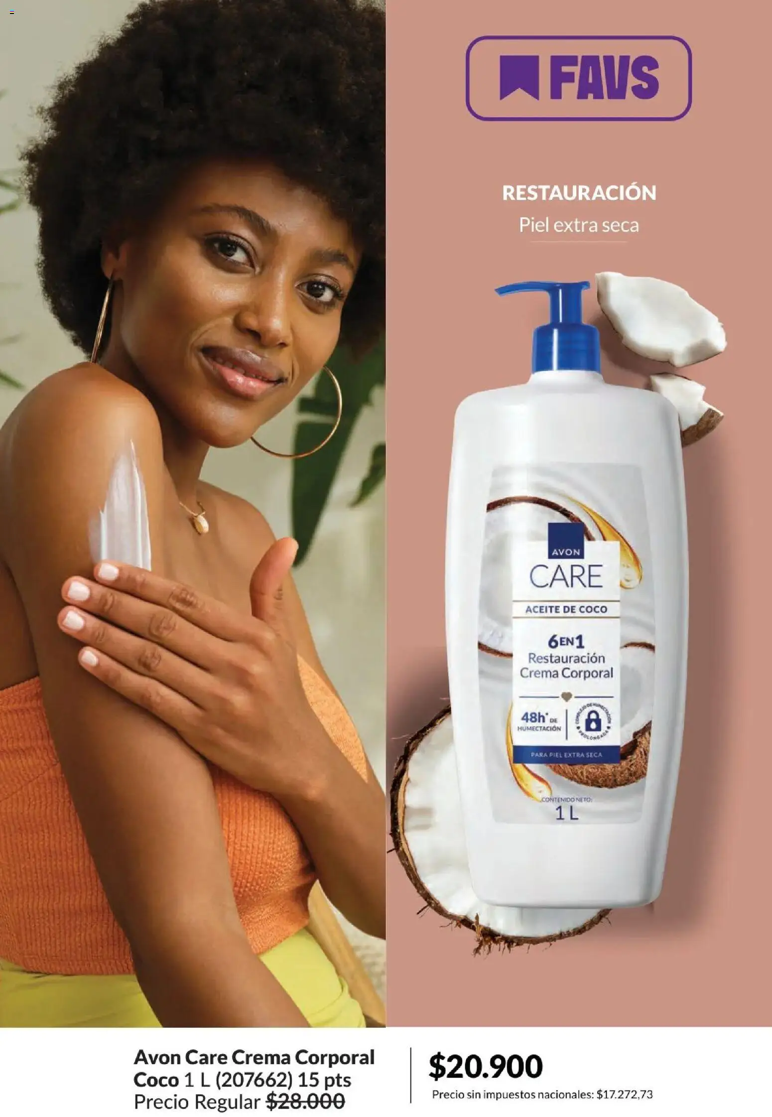 Avon -  Campaña 6/2026 │ válido desde el 01.06.2026 | Página: 156 | Productos: Aceite, Crema