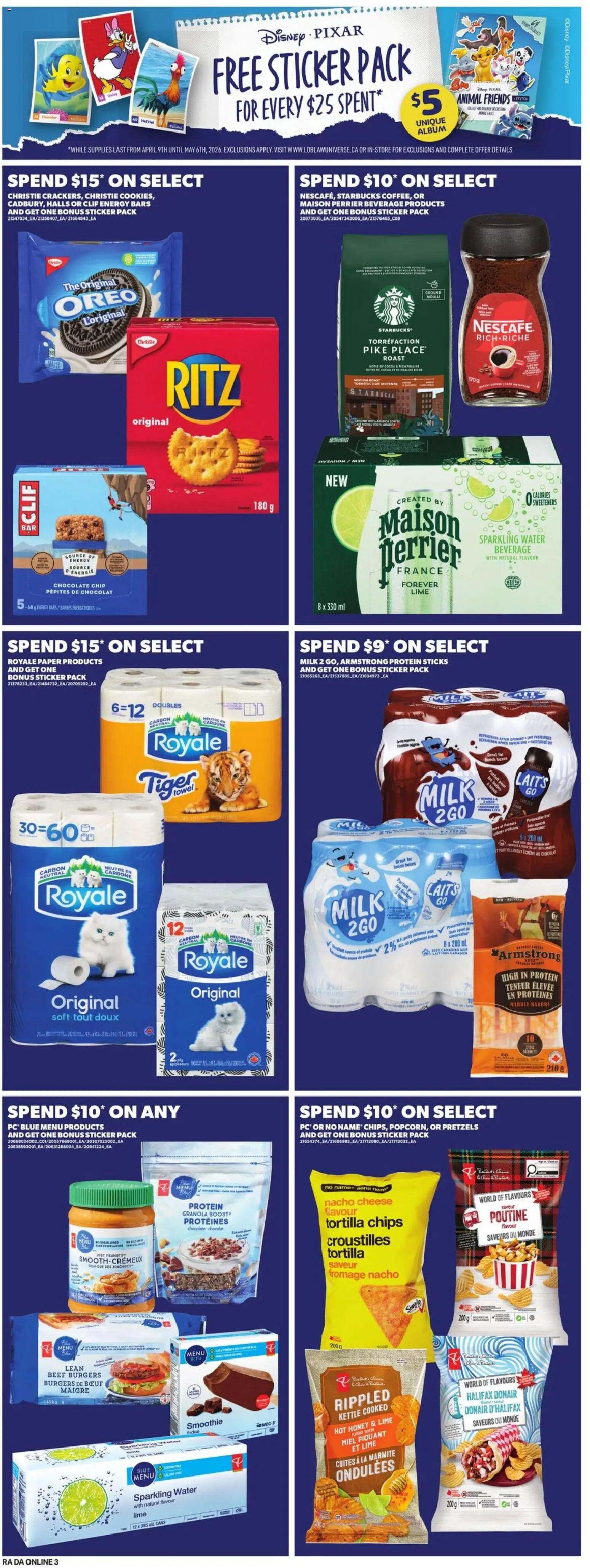 Atlantic Superstore flyer valid from 16.04.2026 | Page: 12 | Products: Beef, Chips, Kettle, Chocolate