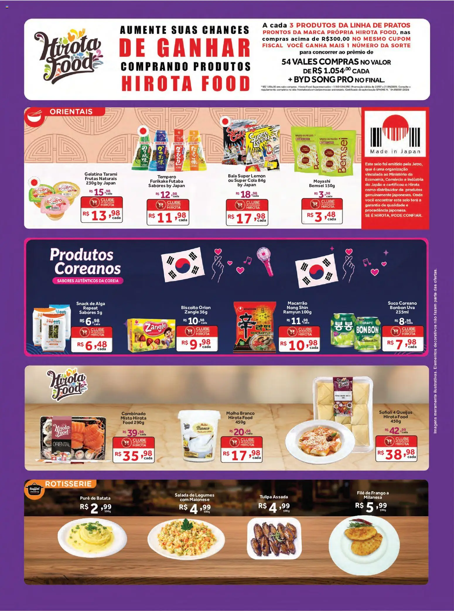 Hirota Food Folheto - válido de 12/08/2026 | Página: 7 | Produtos: Frutas, Frango, Maionese, Bala