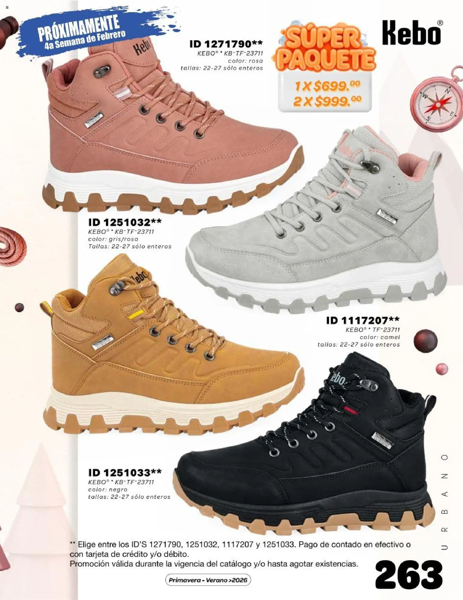 Nuevas ofertas de Price Shoes válidas en toda la República Mexicana desde el 15.02.2026. ¡Encuentra las mejores ofertas en Price Shoes catálogo Urbano! | Página: 263 | Productos: Baño