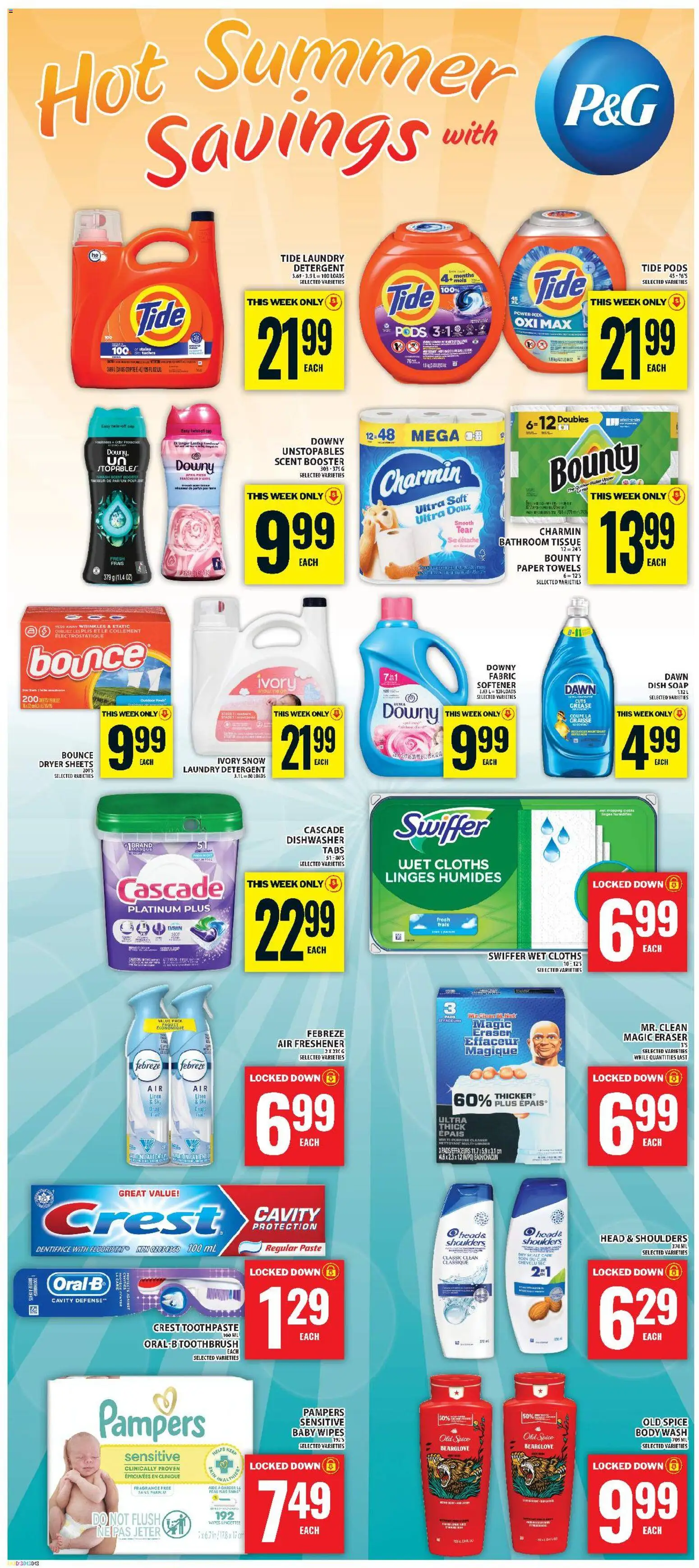 Food Basics flyer valid from 18.06.2026 | Page: 17 | Products: Dryer, Dishwasher, Fragrance, Milk
