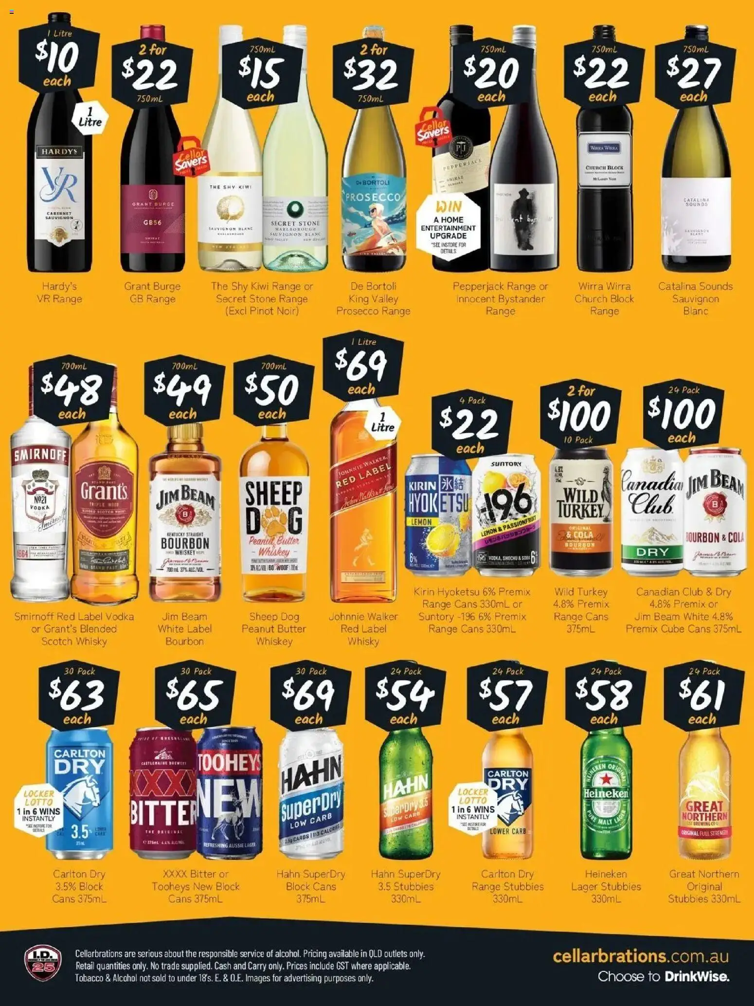 Cellarbrations catalogue - valid from 07/09/2026 | Page: 2 | Products: Jim Beam, Bourbon, Vodka, Peanut butter