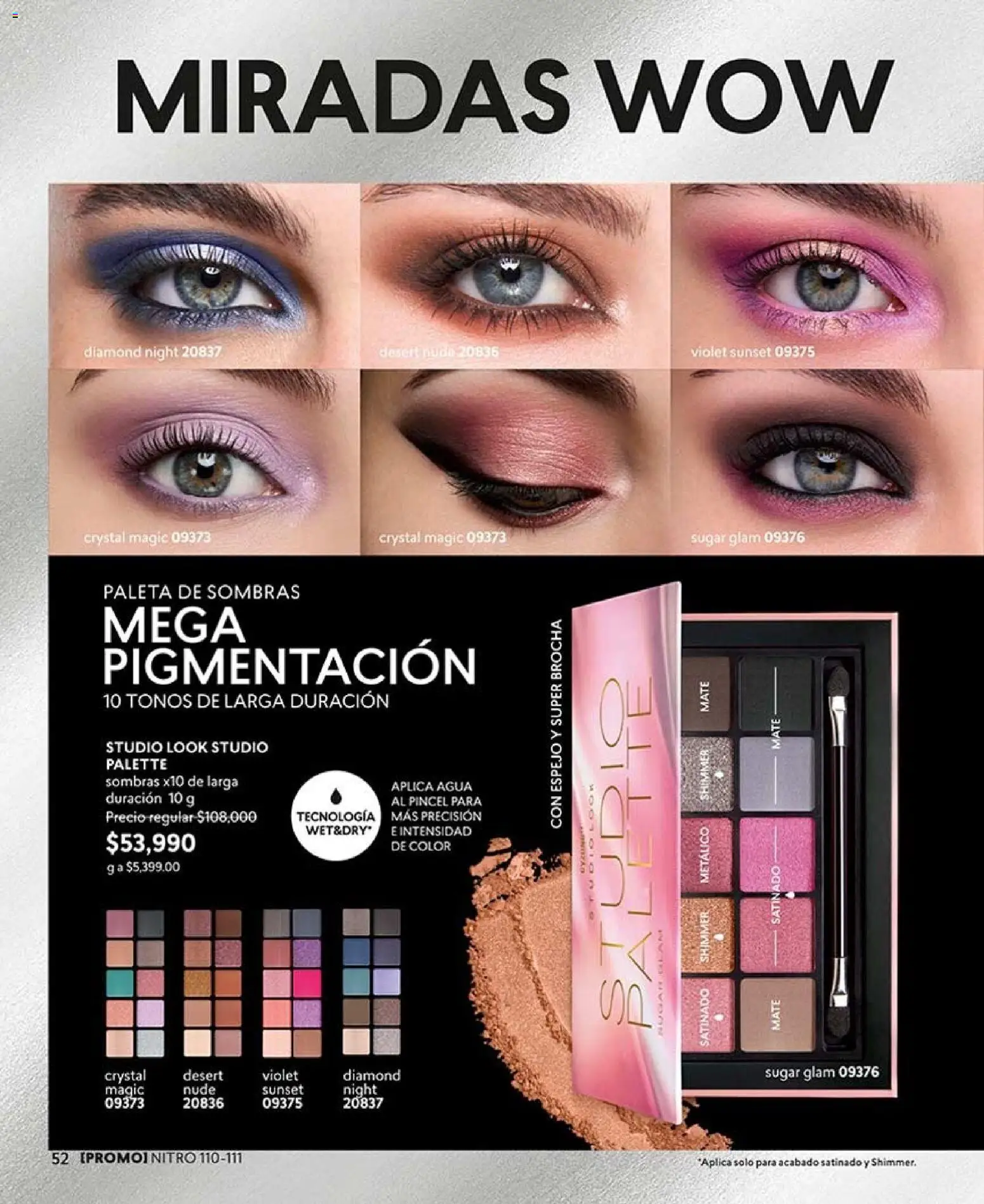 CyZone revista - valida desde el 17/08/2026 | Página: 52 | Productos: Agua, Brocha, Espejo