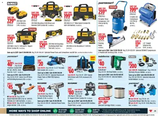 Preview of Canadian Tire weekly flyer from shop Canadian Tire valid from Jul 16, 2026 | Page: 23 | Products: Belt, Grinder