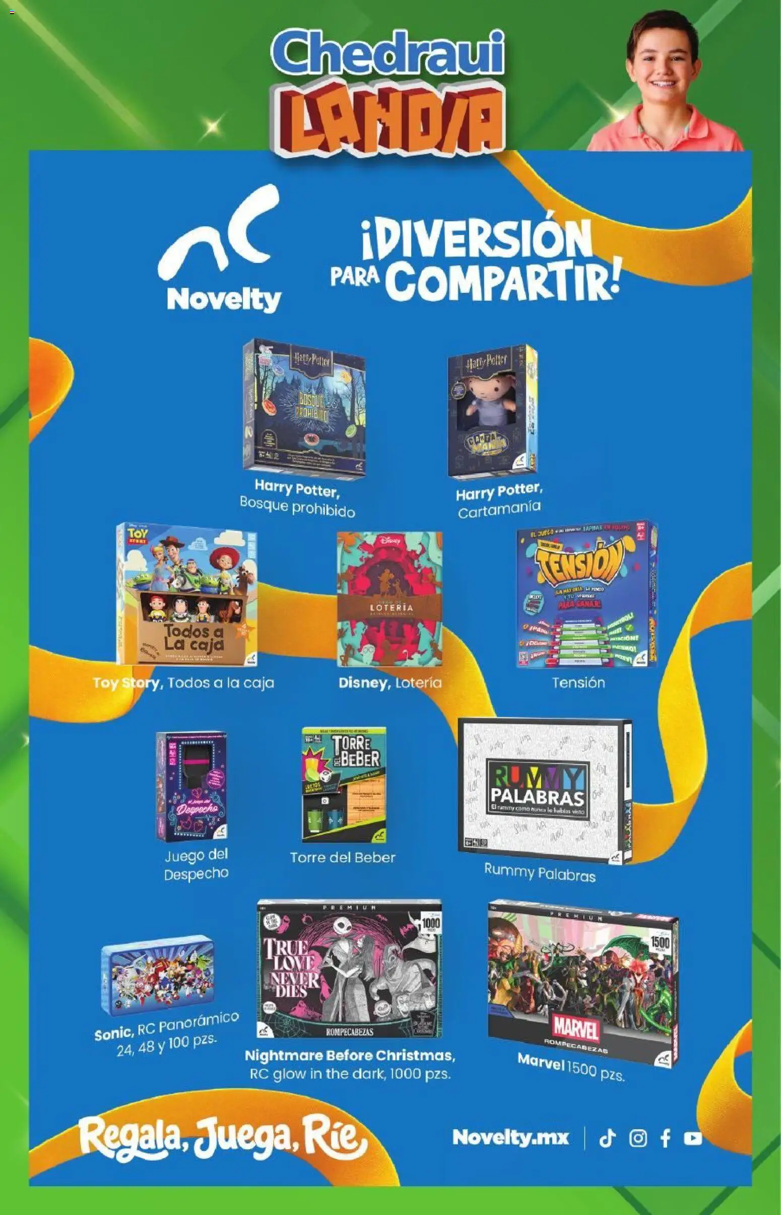 Nuevas ofertas de Chedraui válidas en toda la República Mexicana desde el 07/09/2026. ¡Encuentra las mejores ofertas en Chedraui folleto Landia! | Página: 26 | Productos: Juego, Caja