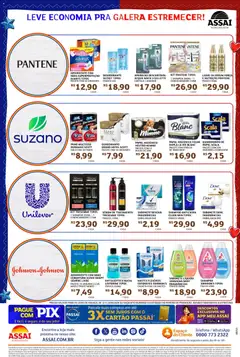Assaí Atacadista ofertas - Pré-Visualização do folheto da loja Assaí Atacadista, válido de 12.06.2026 | Página: 3 | Produtos: Colágeno, Sérum, Dove, Absorvente