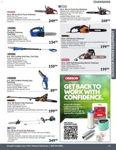 Preview of Princess Auto catalog - Outdoor Power Equipment from shop Princess Auto valid from 21.04.2026 | Page: 19