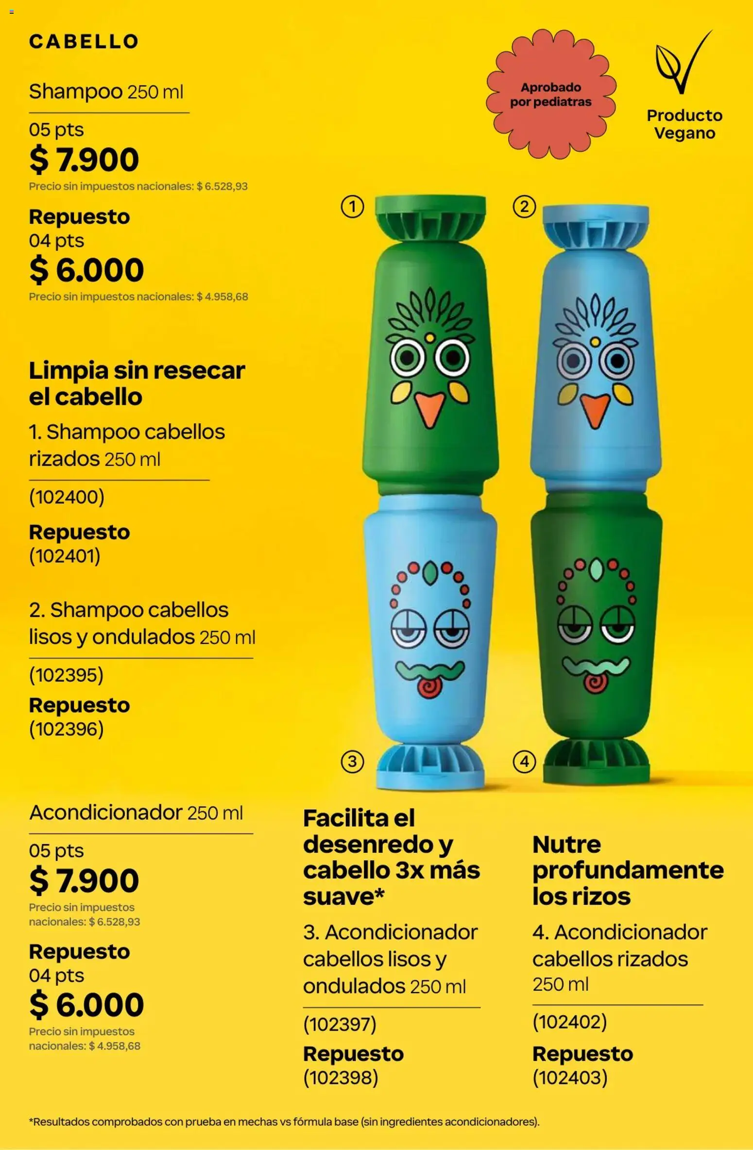 Catálogo Natura Ciclo 10 │ válido desde el 30/06/2026 | Página: 303 | Productos: Shampoo, Acondicionador