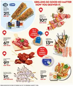 Preview of Longo's weekly flyer / circulaire from shop Longo's valid from Jul 30, 2026 | Page: 12