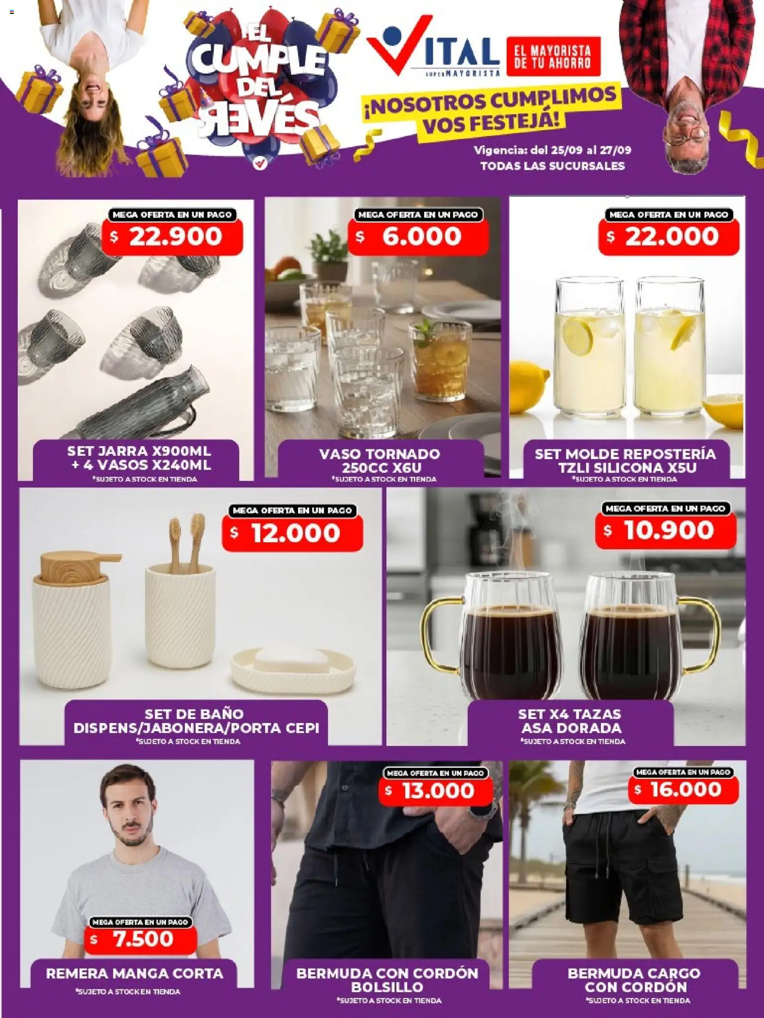 Vital - Ofertas fin │ válido desde el 25/09/2026 | Página: 5 | Productos: Manga, Molde, Jarra, Vasos