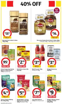 Preview of Coles catalogue - valid from 29/07/2026 | Page: 27