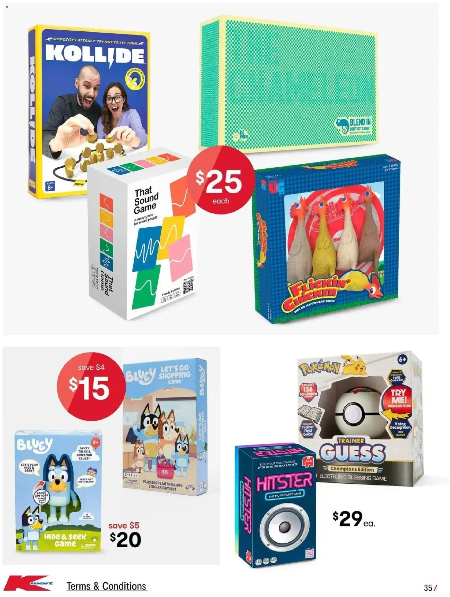 Kmart catalogue - valid from 24/06/2026 | Page: 35 | Products: Chicken, Dress, Game, Press