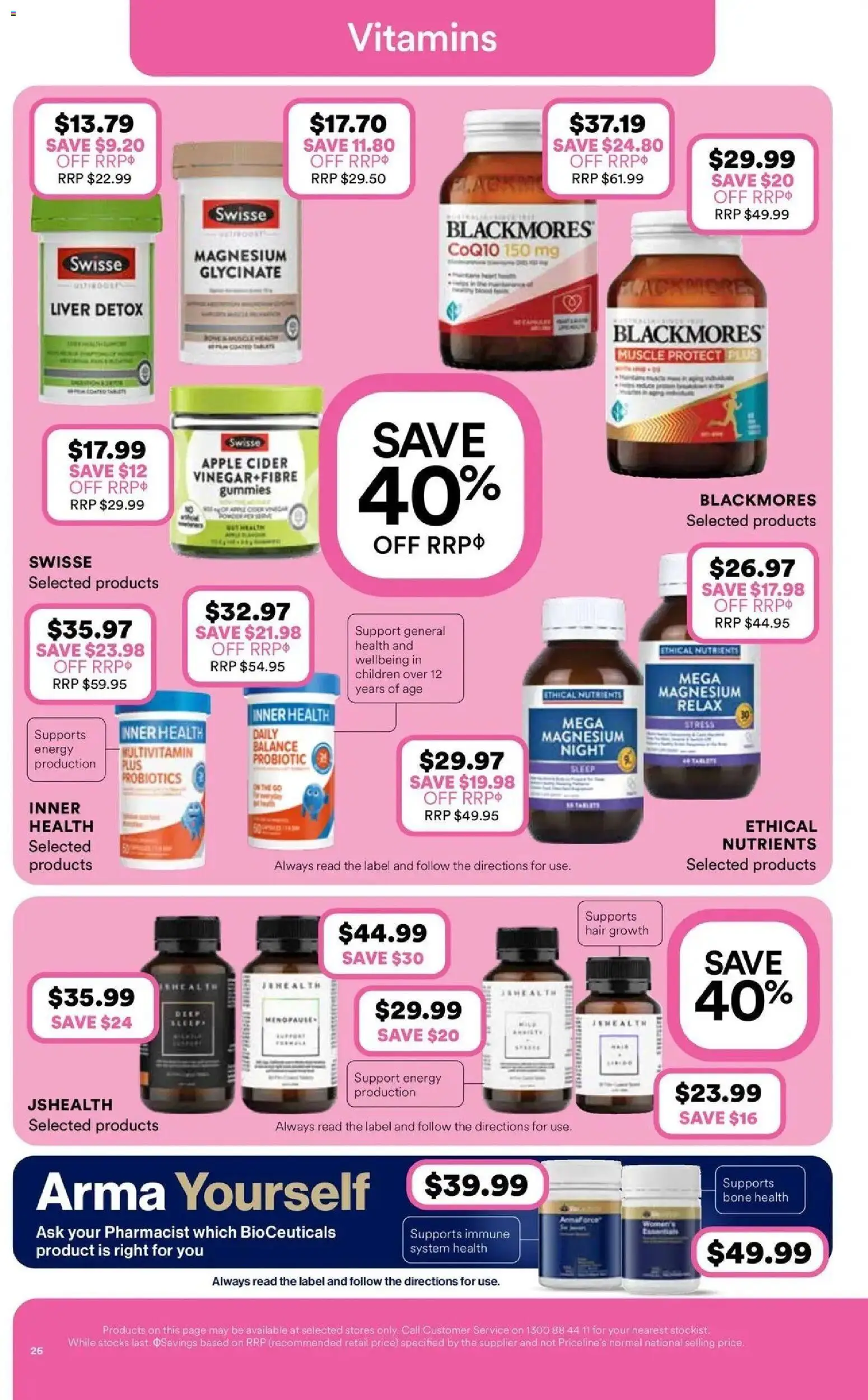 Priceline Pharmacy catalogue - valid from 24/09/2026 | Page: 26