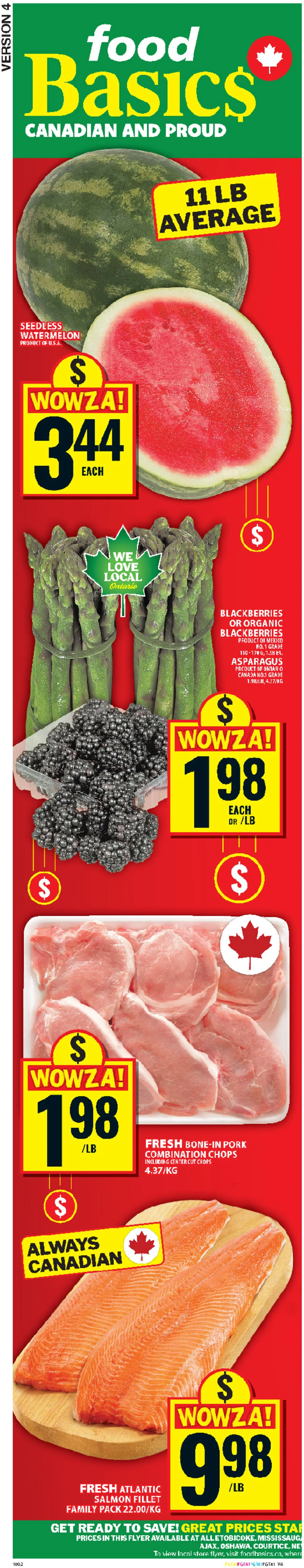 Food Basics flyer valid from 11.06.2026 | Page: 2 | Products: Pork