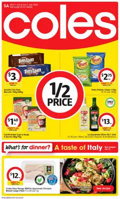 Preview of Coles catalogue SA - valid from 01/07/2026