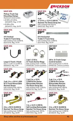 Preview of Princess Auto weekly flyer - 2 Week Sale! from shop Princess Auto valid from 16.06.2026 | Page: 45 | Products: Cap