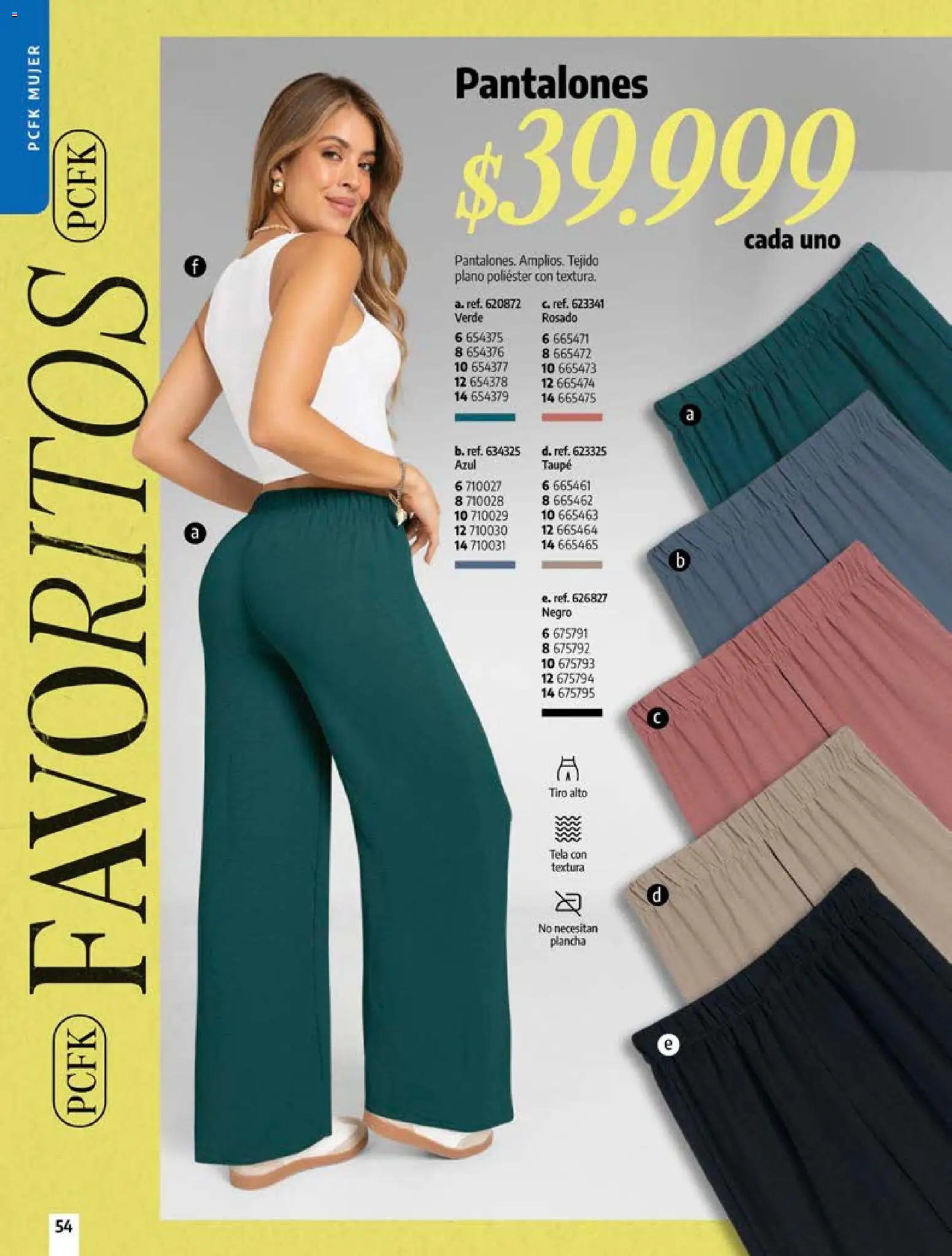 Pacifika revista - valida desde el 03.06.2026 | Página: 55 | Productos: Plancha, Pantalones
