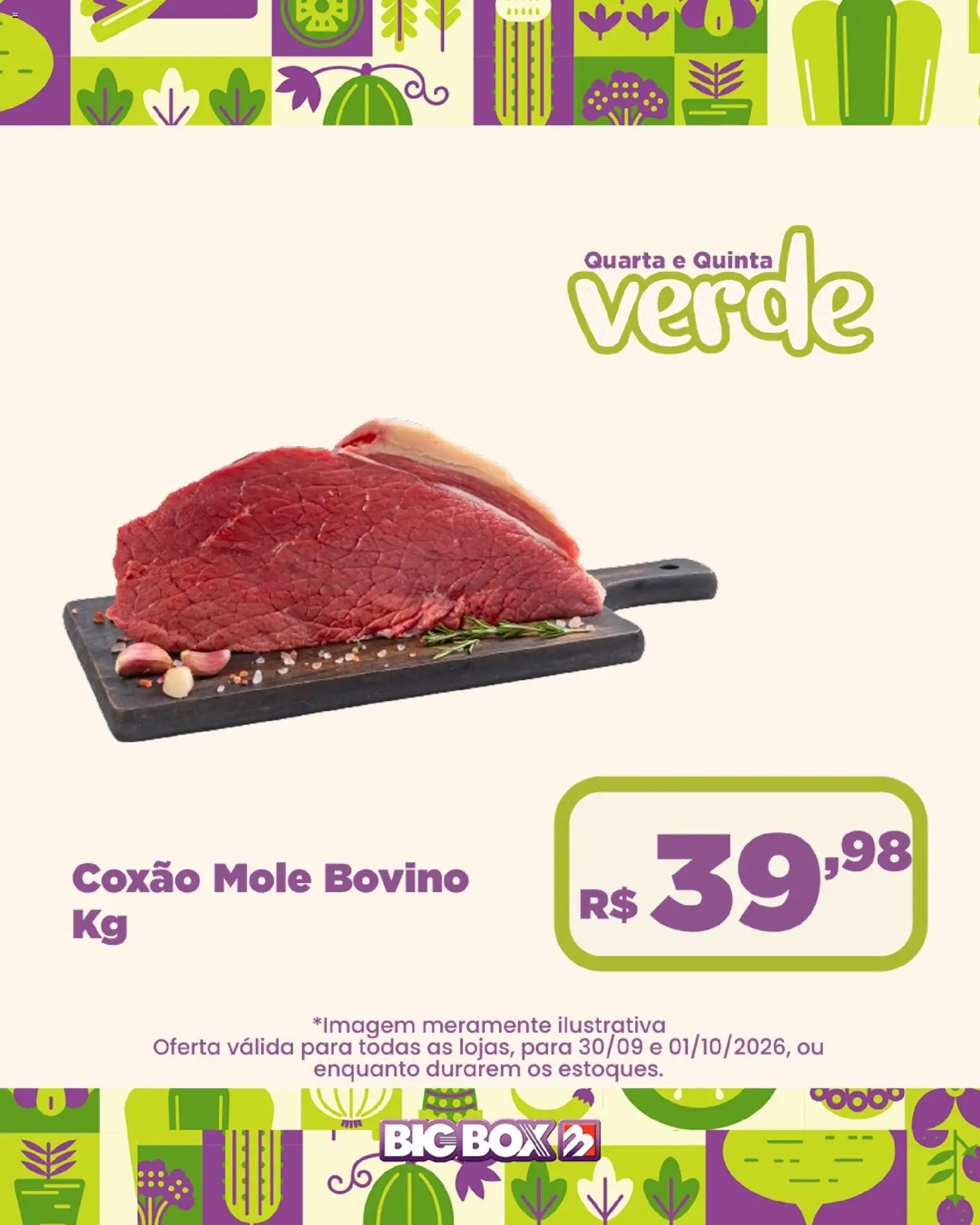 Big Box Folheto - válido de 30/09/2026 | Página: 18 | Produtos: Coxão mole