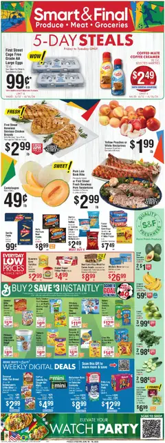 Preview of Smart & Final weekly ads valid from 12.06.2026