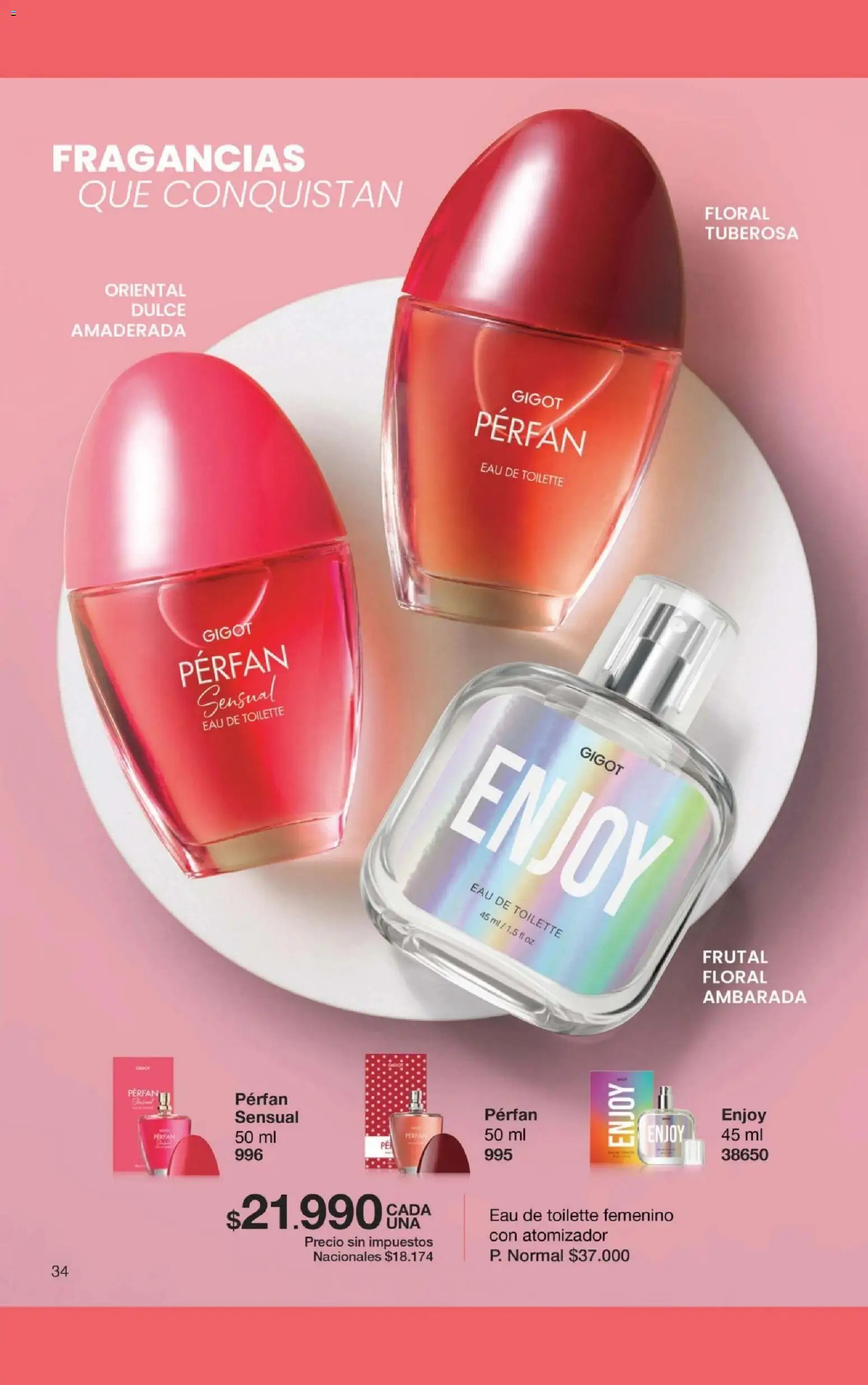 Gigot - CAMPAÑA 12 │ válido desde el 31/07/2026 | Página: 38 | Productos: Eau de toilette