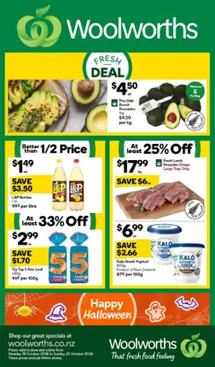 Woolworths catalogue preview  - valid from 19 Oct 2026